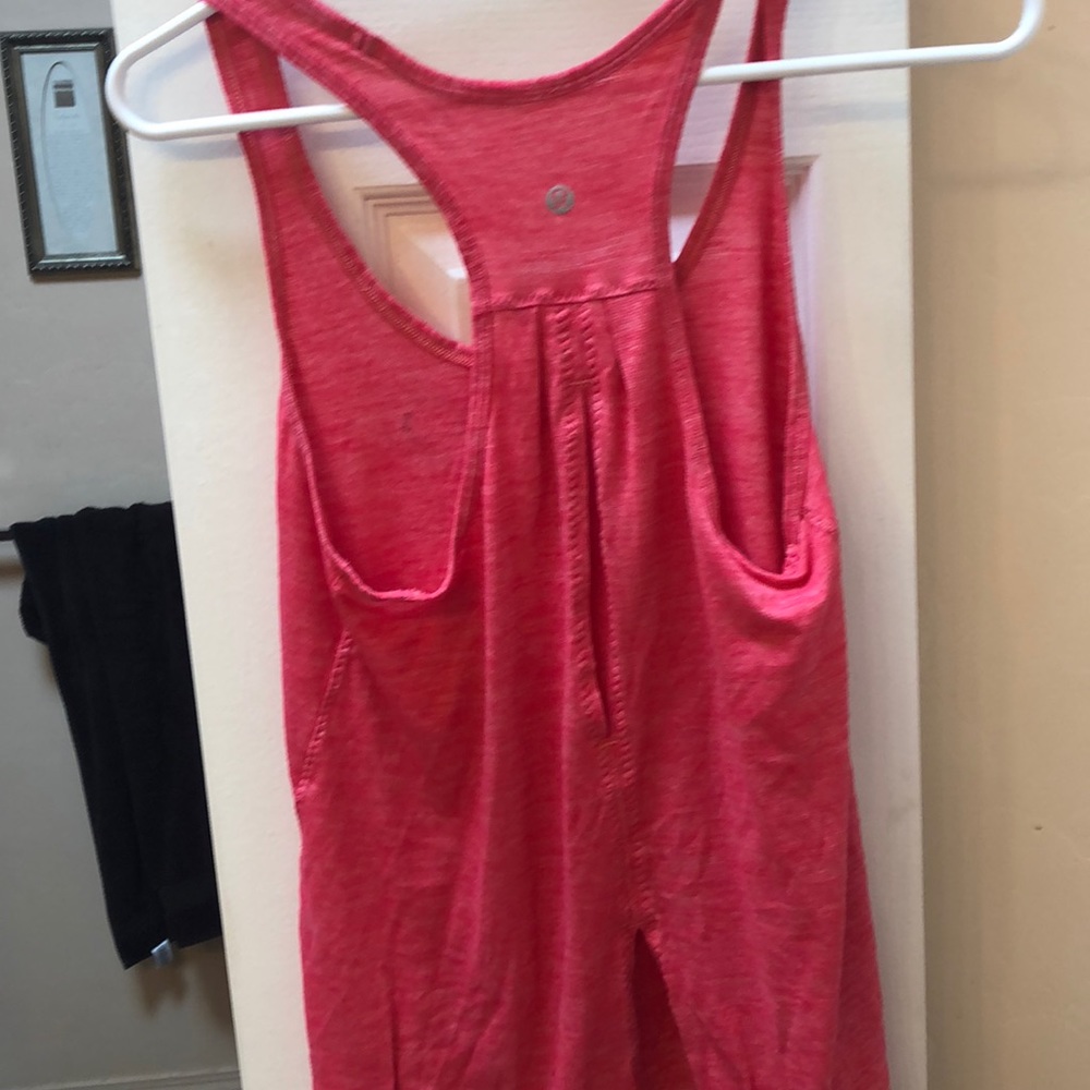 Pink Lulu lemon tank